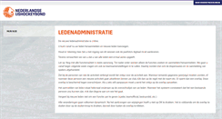 Desktop Screenshot of leden.nijb.nl